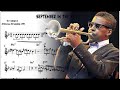 Roy Hargrove September in the rain Trumpet Solo Transcription