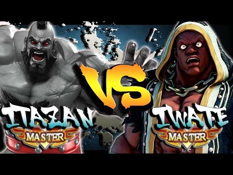 SFV - Itazan ( Zangief ) Vs Rank 1 MKT Iwate ( Balrog ) * Ranked Best of 3*X2 - SF5