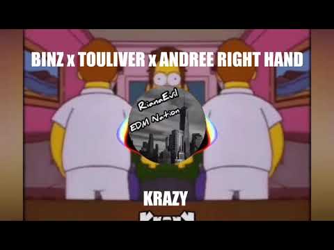 Binz x Touliver x Andree Right Hand - Krazy | Lyrids