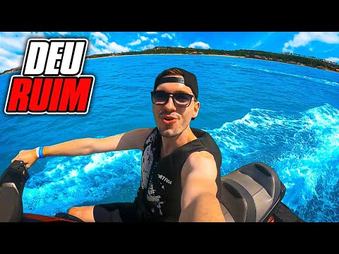 ANDEI DE JETSKI em ALTO MAR NA VIDA REAL!!! (Vlog)