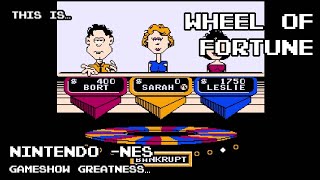 This is Wheel of Fortune for the NES