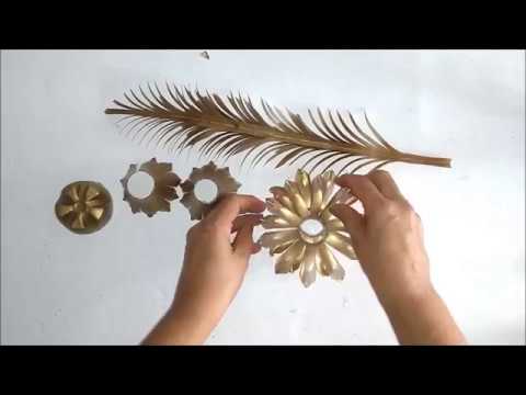 ENFEITE DE NATAL com GARRAFA PET/ARTE com PET