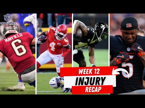 2025 NFL Season | Week 12 Injury Recap