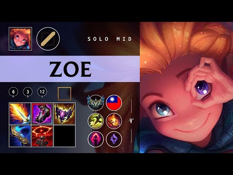 Zoe Mid vs Cassiopeia - TW Challenger Patch 26.02