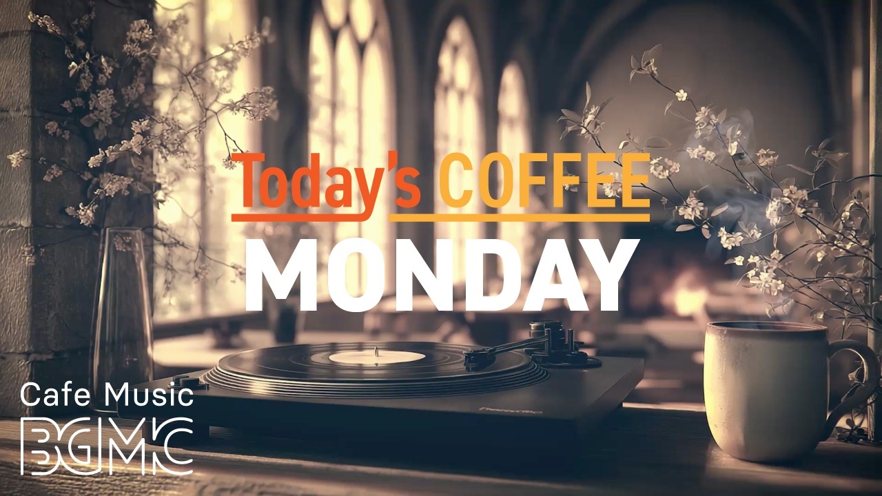 MONDAY COFFEE: Smooth Jazz & Bossa Nova at Cozy Gothic Café ☕ Relaxing Music for Work, Study & Focus