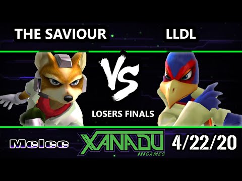 S@X 350 Online Losers Finals - The Saviour (Fox) Vs. LLDL (Falco) Smash Melee - SSBM