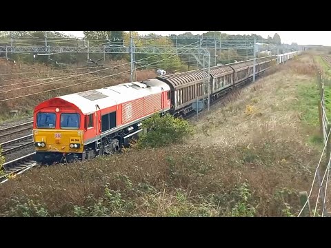 66086 And 90020 & 90037 At Crewe Basford Hall Jn