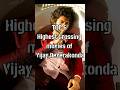 Highest Grossing Movies Of Vijay Deverakonda Shorts Geethagovindam Liger Movie Taxiwala Film