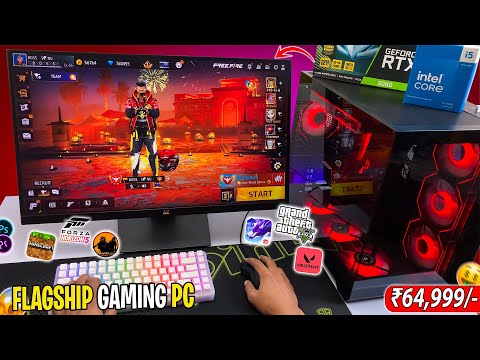 ₹65,000/- Budget Flagship PC Build - Intel i5 14400F + RTX 3060 12GB, 32GB DDR5 Ram | 4K Gaming/Edit