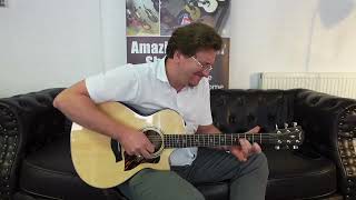 Video thumbnail for Taylor 312ce Grand Concert V-Class Electro Acoustic Guitar - Rimmers Music by Rimmers Music