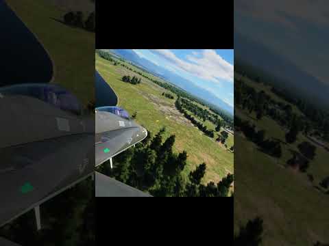 Gun run by F/A-18C Hornet | DCS