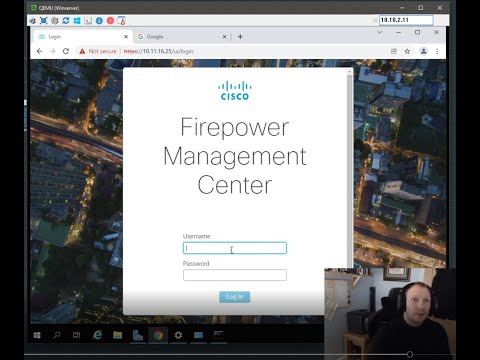 Adding Firepower FTD and FMC to EVE NG
