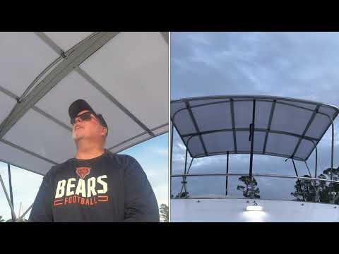 Boat hard top from Hard to Top review and install