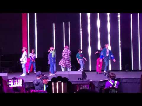 Fancam Ateez - sicko mode Kcon rookies 2019