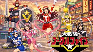 Download lagu ゴーグルファイブ OP & ED ストップ・ザ・バトル   MOJO AIcover mp3