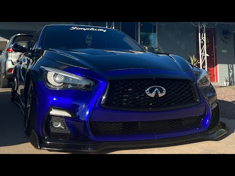 Infiniti Q50 Redsport Bumper Install