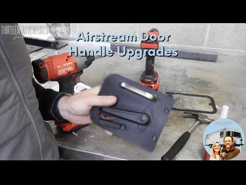 Airstream Door Upgrade DIY: Installing Our Favorite Lock & Handle Enhancements! | Feat. NOLOX Kit