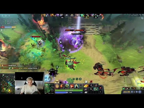 Double Su1c*de Play by Arteezy Wraith King with Refresher Orb