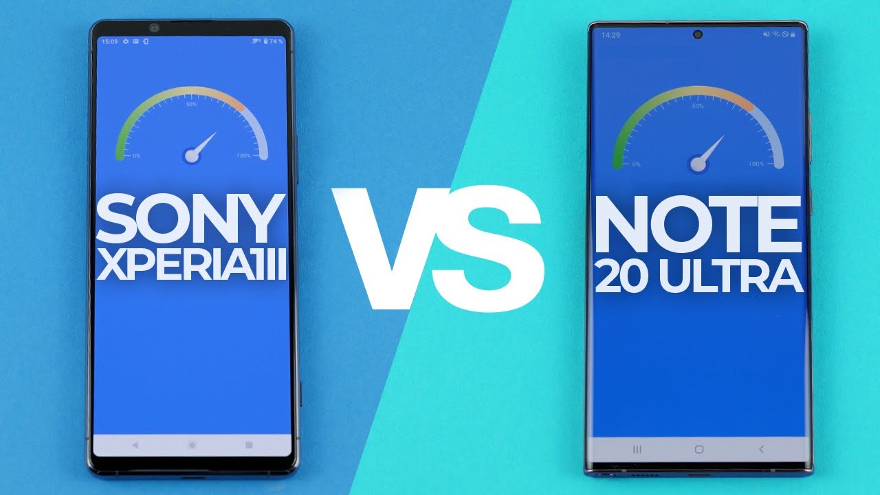 Sony Xperia 1 II vs Galaxy Note 20 Ultra! Performance Test 🚀 | VERSUS