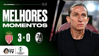 MELHORES MOMENTOS: MÔNACO 3 X 0 FREIBURG | CONFERENCE LEAGUE 26/27 | 2ª RODADA