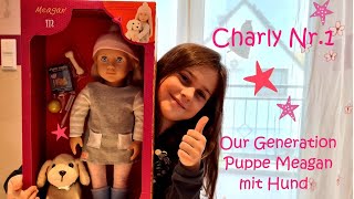 Our Generation Puppe Meagan mit Hund deutsch UNBOXING