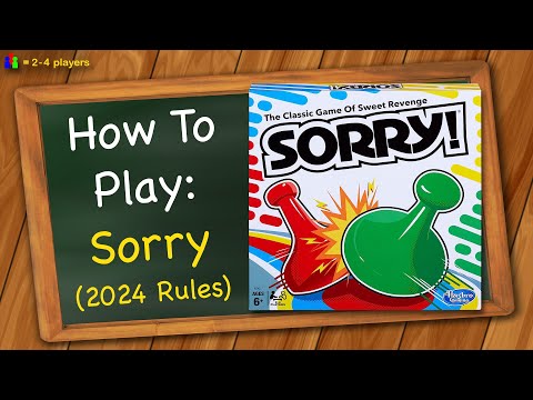 How to play Sorry (2024 rules)