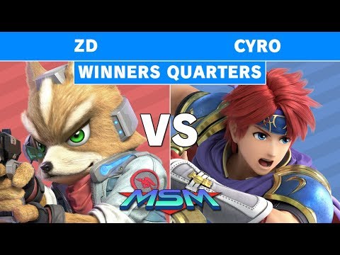 MSM 179 - Demise | ZD (Fox) vs Cyro (Roy) Winners Quarters - Smash Ultimate