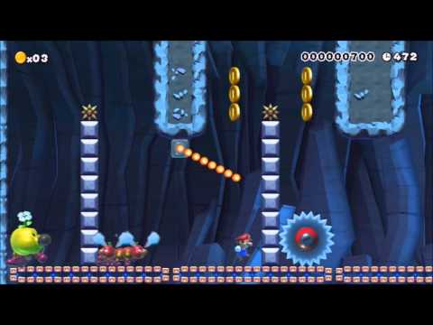 Super Mario Maker - Dizzy Treadmill Parcours