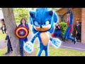 Sonic VS Avengers - Hide and Seek!