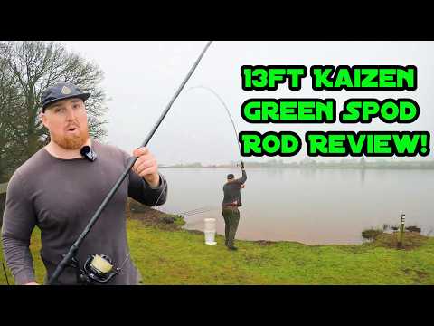 Korda Kaizen Green 13FT Spod Rod Honest Review!