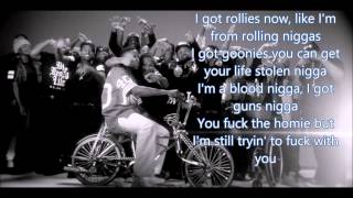 JOE MOSES/ YG : WET (LYRICS)