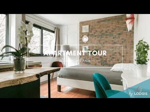 Apartment Tour // Furnished  18m2 in Paris – Ref : 10420650