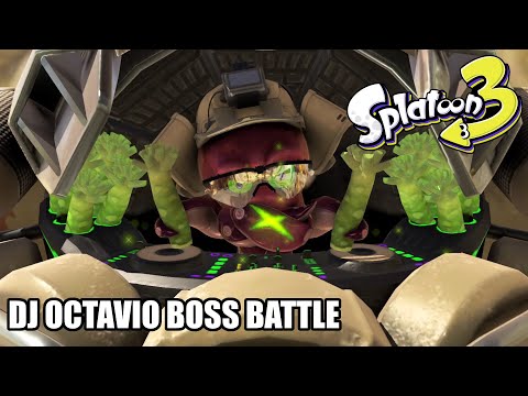 Splatoon 3 - DJ Octavio Boss Battle [Nintendo Switch]