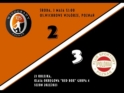 MECZ LIGOWY SENIORZY:TPS Winogrady vs KS Polonia Poznań(23 kolejka)-cały mecz
