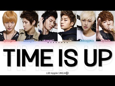 LED Apple (레드애플) - Time Is Up (타임 이즈 업) [Han|Rom|Eng] Color Coded Lyrics