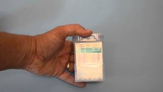 Integrated 10 panel E-Z Split Key Cup Drug Testing Kits-training packet part 3