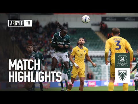 Match Highlights | Argyle v AFC Wimbledon