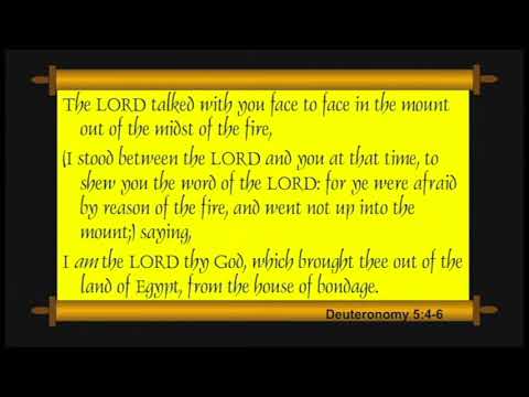 Chuck Missler- Deuteronomy Session 3. Chapters 5 & 6