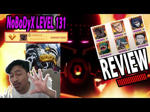 🔥🔥LEVEL 131 NoBoDyX!! REVIEW SANG DEWA PENGHANCUR PADA MASANYA!! - ONE PUNCH MAN The Strongest