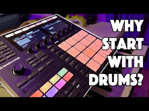 Why I Always Start With Drums (Maschine MK3 Beat Making)