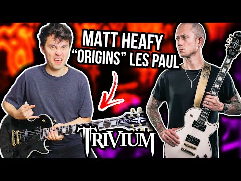We should talk about Matt Heafy's Epiphone Origins Les Paul Customs (ft. Matt Heafy of Trivium)