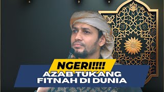 Download lagu AZAB!!!! TUKANG FITNAH DI DUNIA - USTASZ KASIF HEER mp3