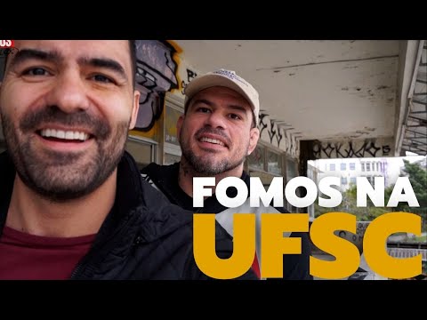 Levei um lutador profissional na UFSC!
