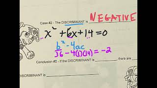 Discriminant Notes
