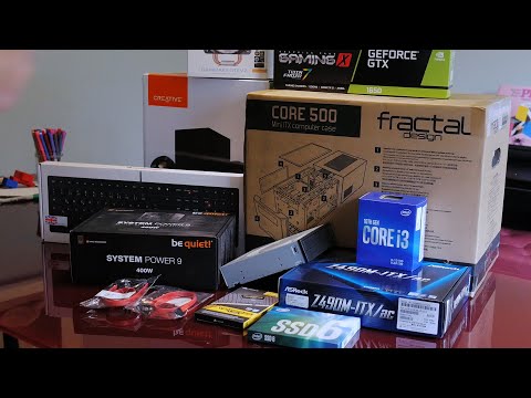 Fractal Design Core 500 m-ITX build