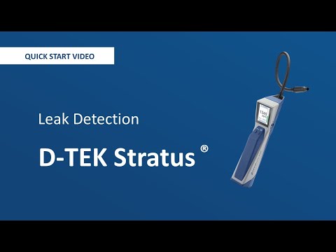 INFICON D-TEK Stratus Quick Start Video