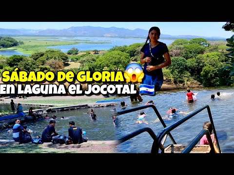 🚨Así el ambiente este SÁBADO DE GLORIA EN LAGUNA EL JOCOTAL DE CANTÓN EL BORBOLLÓN SAN MIGUEL ES🇸🇻