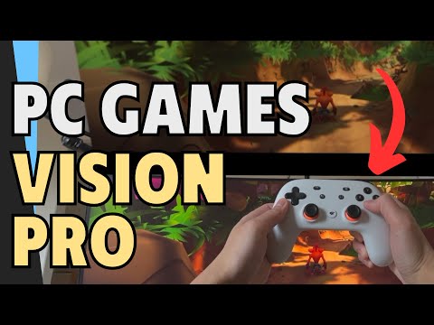A Better Way to Play Steam Games on VISION PRO