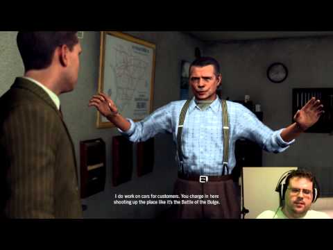Lack Plays L.A. Noire Pt.23(PC)..warehouse war