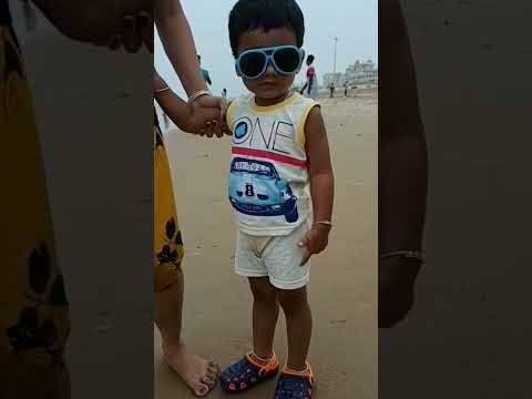 beach love #happy face#baby boy